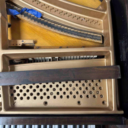 CURRENT SHOP WORK - 1863 Howard 4'8" Wood Finish Commissioned Baby Grand Piano