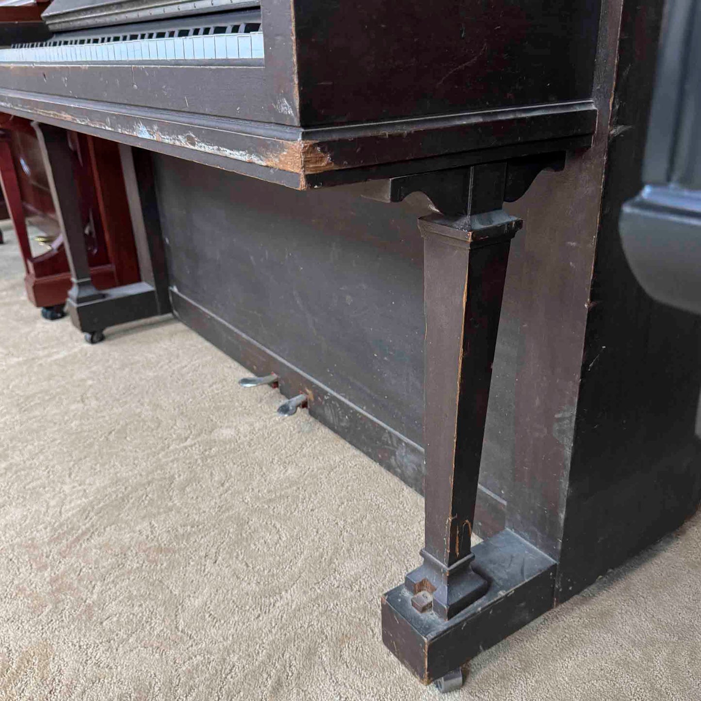 AVAILABLE TO RESTORE: CALL FOR CUSTOM PRICING - 1916 Steinway Wood Finish Upright Piano