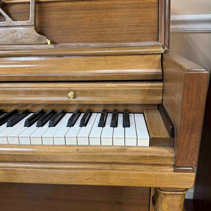CURRENT SHOP WORK - 1966 Wurlitzer Wood Finish Commissioned Console Piano