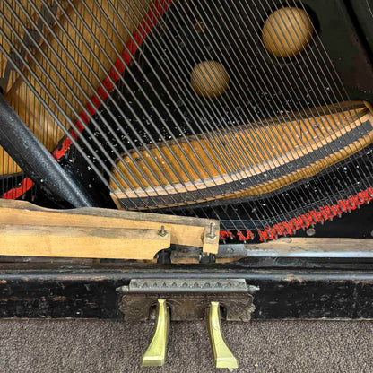 SOLD 1892 Kimball Wood Finish 51" Commissioned Upright Piano