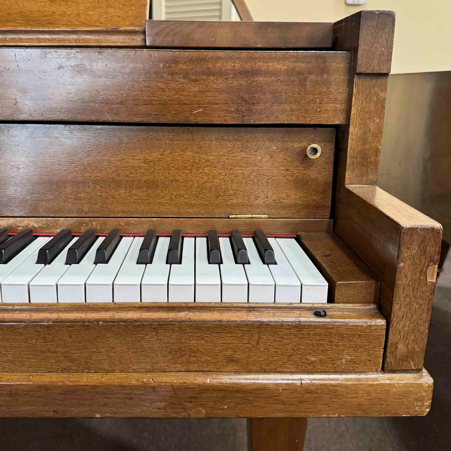 CURRENT SHOP WORK - 1923 Ivers & Pond Style 83 Wood Finish Commisioned 5' Baby Grand Piano