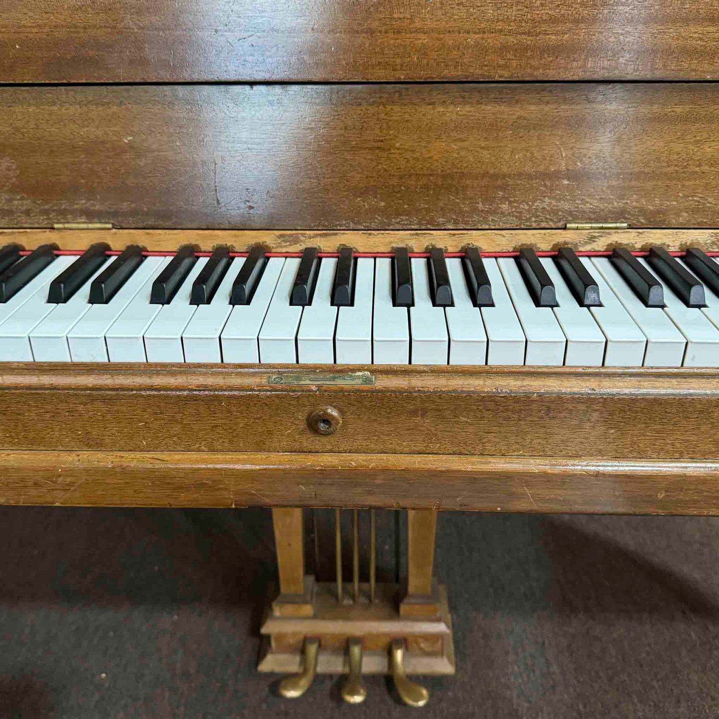 CURRENT SHOP WORK - 1923 Ivers & Pond Style 83 Wood Finish Commisioned 5' Baby Grand Piano