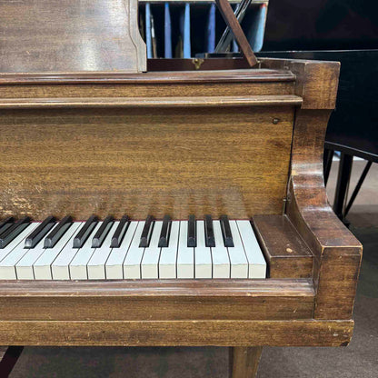 CURRENT SHOP WORK - 1949 Lester 6' Wood Finish Grand Piano—2025 Piano Legacy Project FREE Piano Restoration Winning Family!