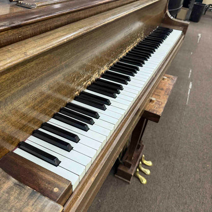 CURRENT SHOP WORK - 1949 Lester 6' Wood Finish Grand Piano—2025 Piano Legacy Project FREE Piano Restoration Winning Family!