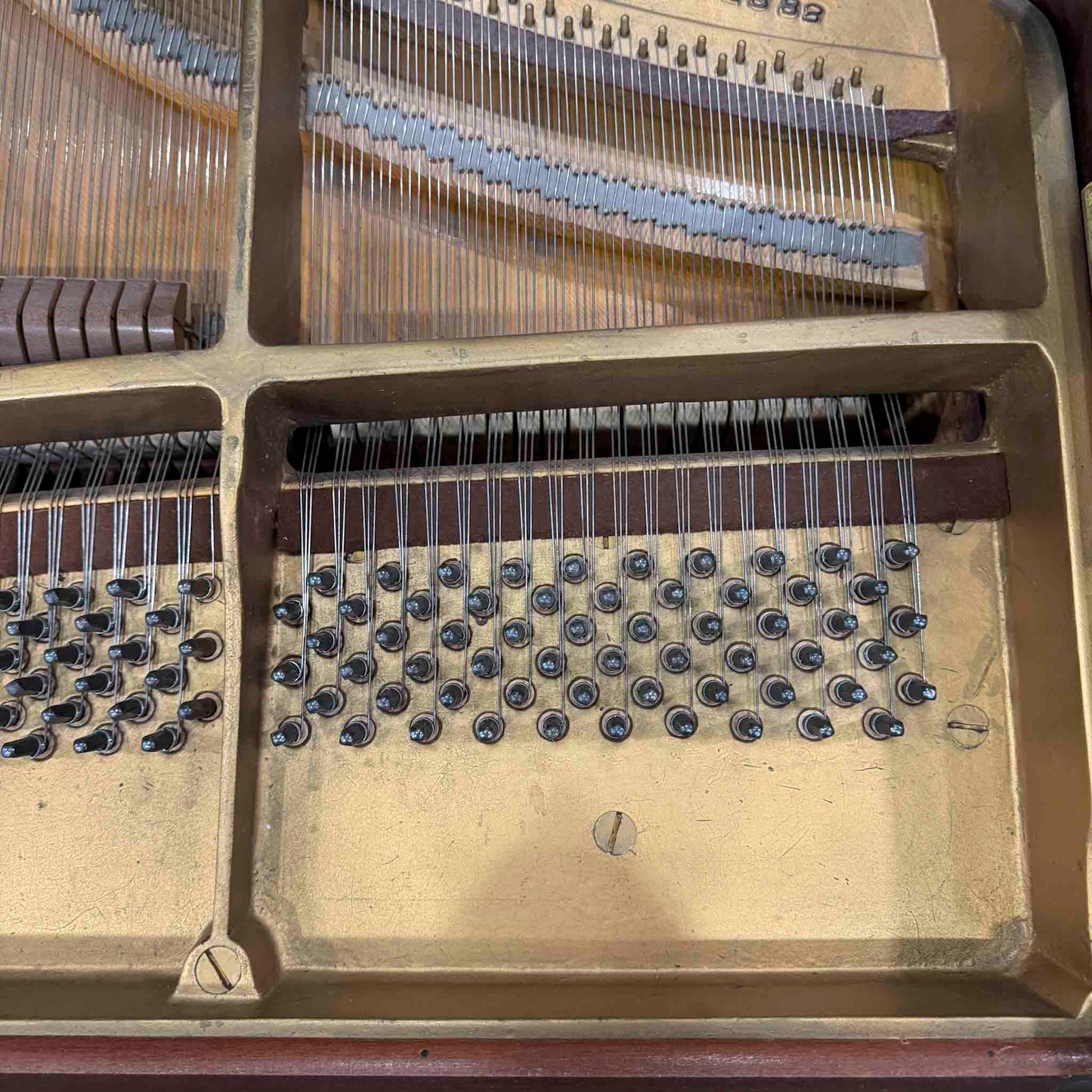CURRENT SHOP WORK - 1949 Lester 6' Wood Finish Grand Piano—2025 Piano Legacy Project FREE Piano Restoration Winning Family!