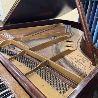 CURRENT SHOP WORK - 1949 Lester 6' Wood Finish Grand Piano—2025 Piano Legacy Project FREE Piano Restoration Winning Family!
