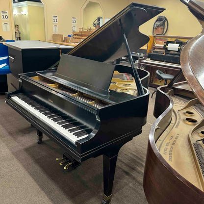 CURRENT SHOP WORK - 1948 Baldwin R 5'7" Satin Black Commissioned Grand Piano
