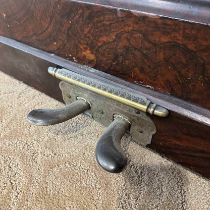 AVAILABLE TO RESTORE: CALL FOR CUSTOM PRICING - 1890 Harvard Wood Finish Upright Piano