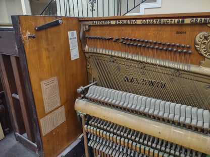 HEIRLOOM RESTORATION 1902 Baldwin Wood Finish Commissioned Vintage Upright Player Piano