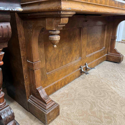 AVAILABLE TO RESTORE: CALL FOR CUSTOM PRICING - 1880 Knabe Wood Finish Upright Piano