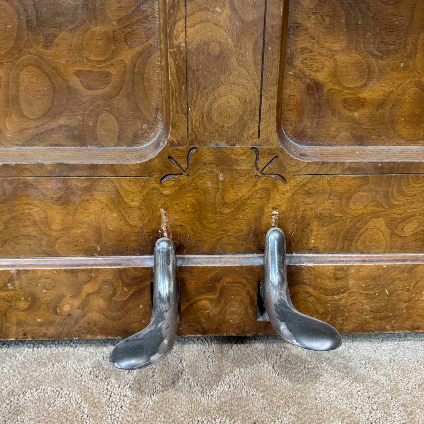 AVAILABLE TO RESTORE: CALL FOR CUSTOM PRICING - 1880 Knabe Wood Finish Upright Piano