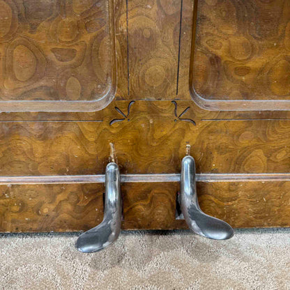 AVAILABLE TO RESTORE: CALL FOR CUSTOM PRICING - 1880 Knabe Wood Finish Upright Piano