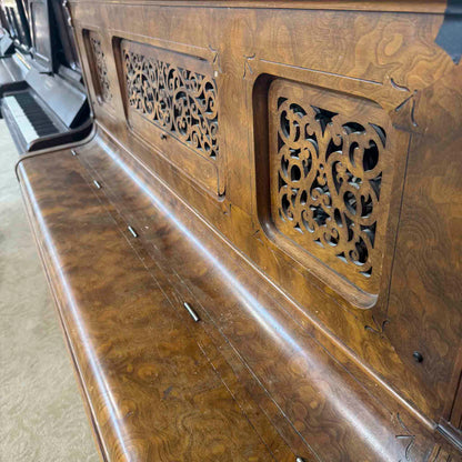 AVAILABLE TO RESTORE: CALL FOR CUSTOM PRICING - 1880 Knabe Wood Finish Upright Piano