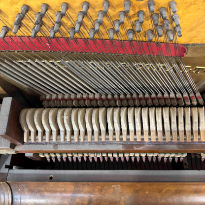 AVAILABLE TO RESTORE: CALL FOR CUSTOM PRICING - 1880 Knabe Wood Finish Upright Piano