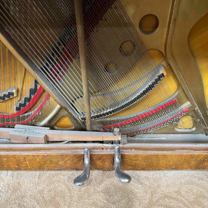 AVAILABLE TO RESTORE: CALL FOR CUSTOM PRICING - 1880 Knabe Wood Finish Upright Piano