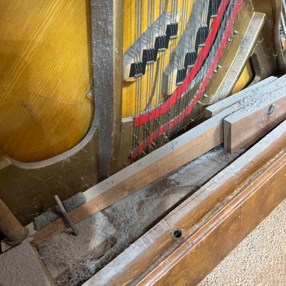 AVAILABLE TO RESTORE: CALL FOR CUSTOM PRICING - 1880 Knabe Wood Finish Upright Piano