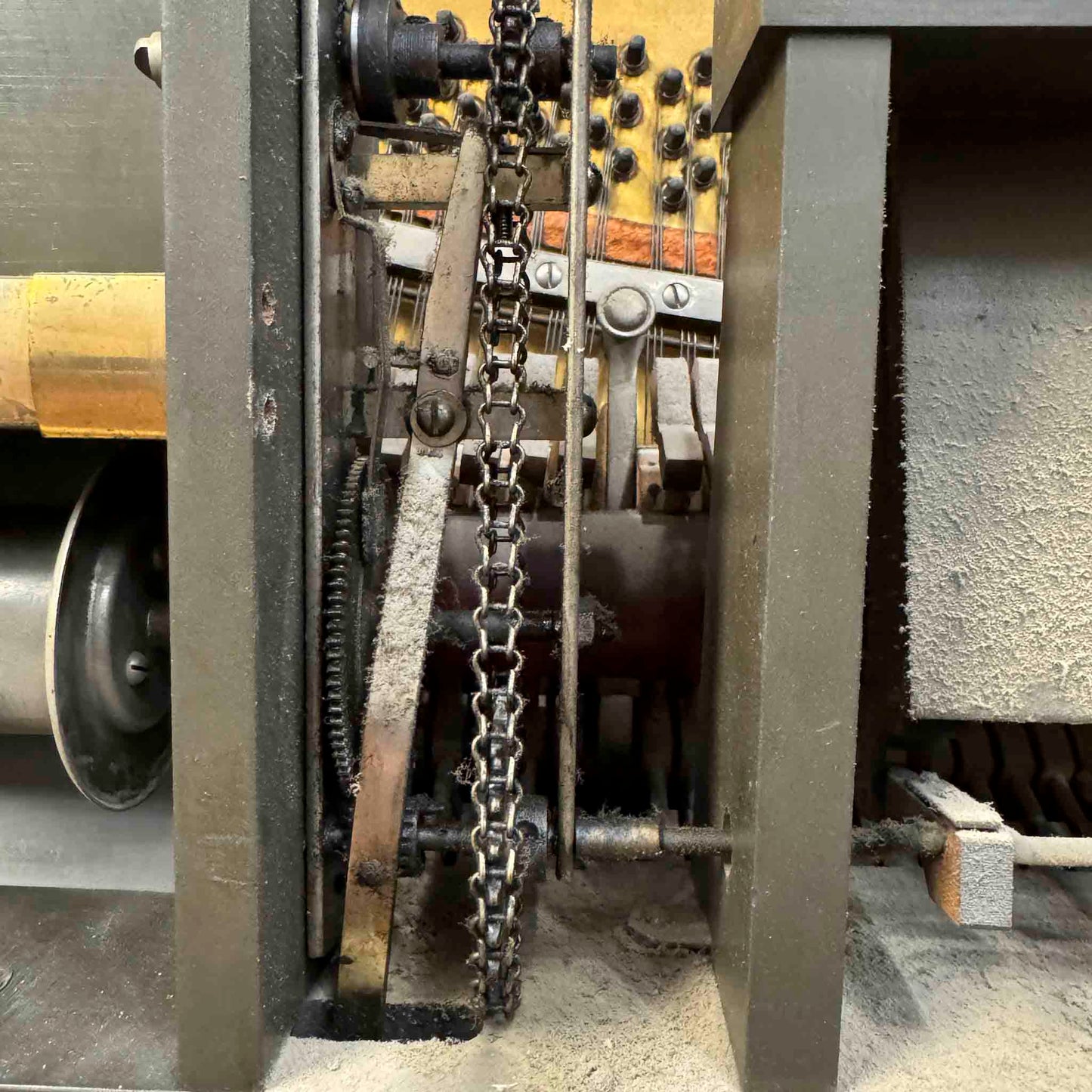 CURRENT SHOP WORK - 1920 Gulbransen 55" Vintage Player Commissioned Upright Piano