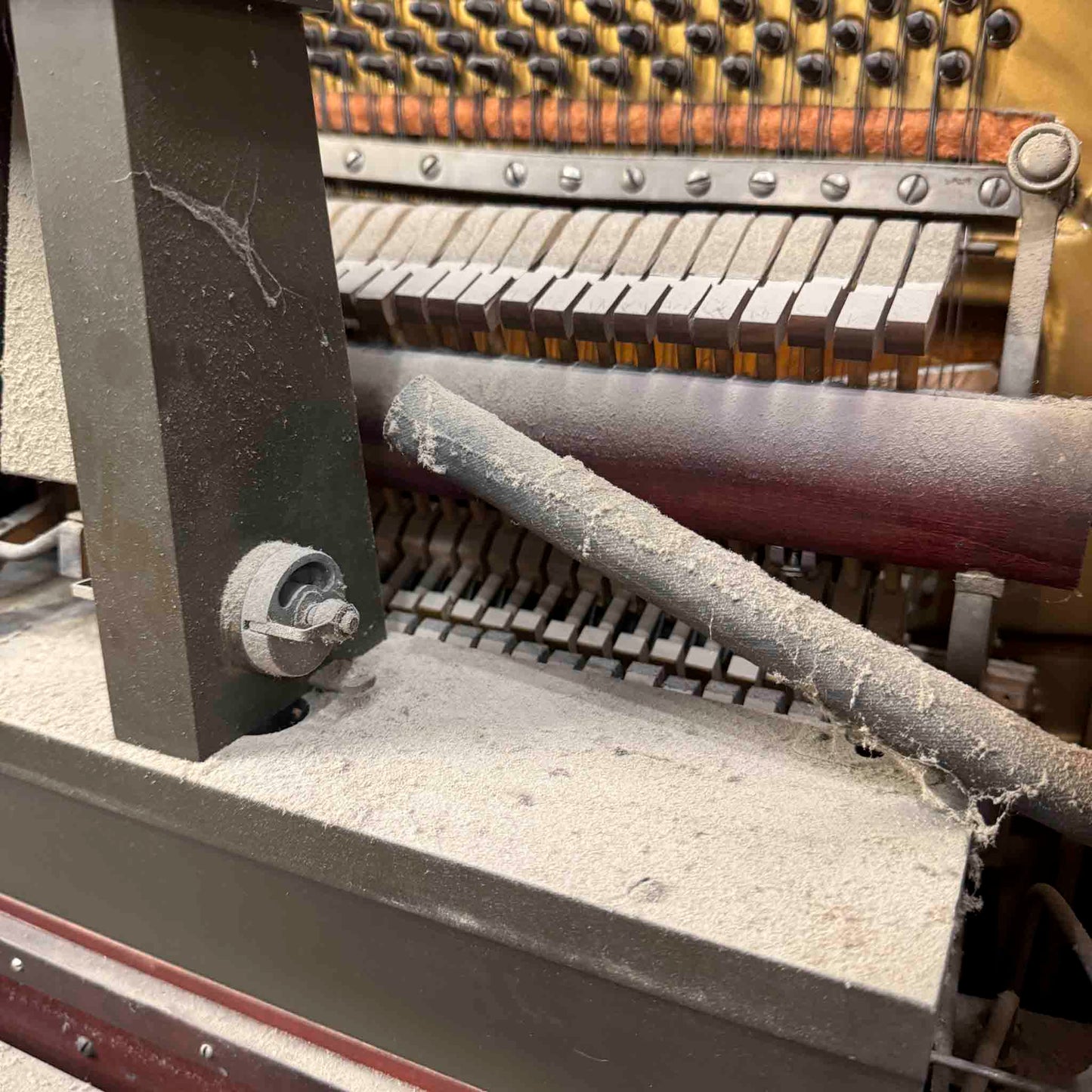 CURRENT SHOP WORK - 1920 Gulbransen 55" Vintage Player Commissioned Upright Piano