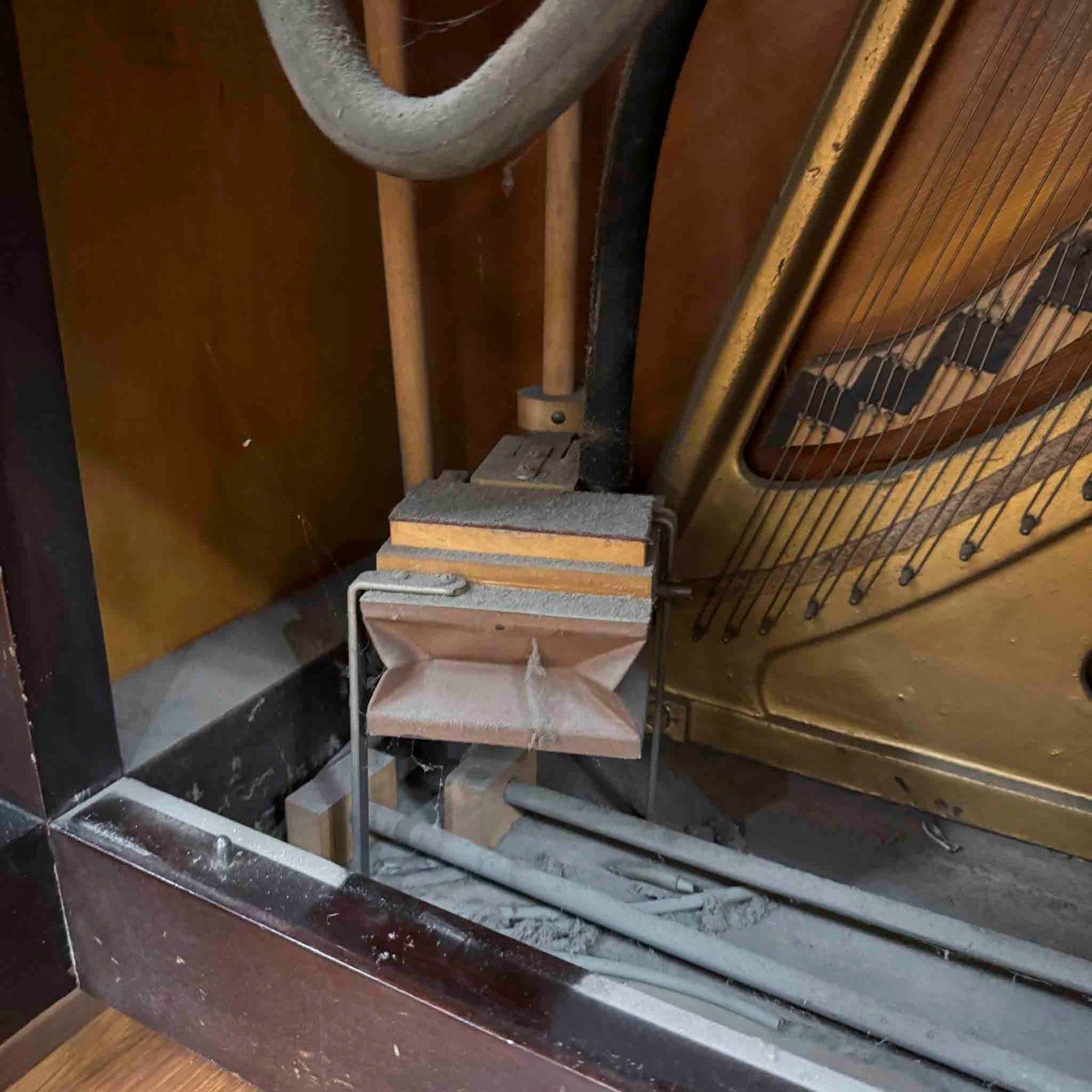 CURRENT SHOP WORK - 1920 Gulbransen 55" Vintage Player Commissioned Upright Piano