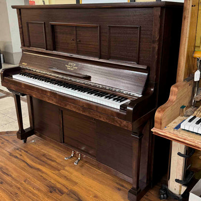 CURRENT SHOP WORK - 1931 Aeolian DuoArt Steck 55" Wood Finish Commissioned Upright Piano