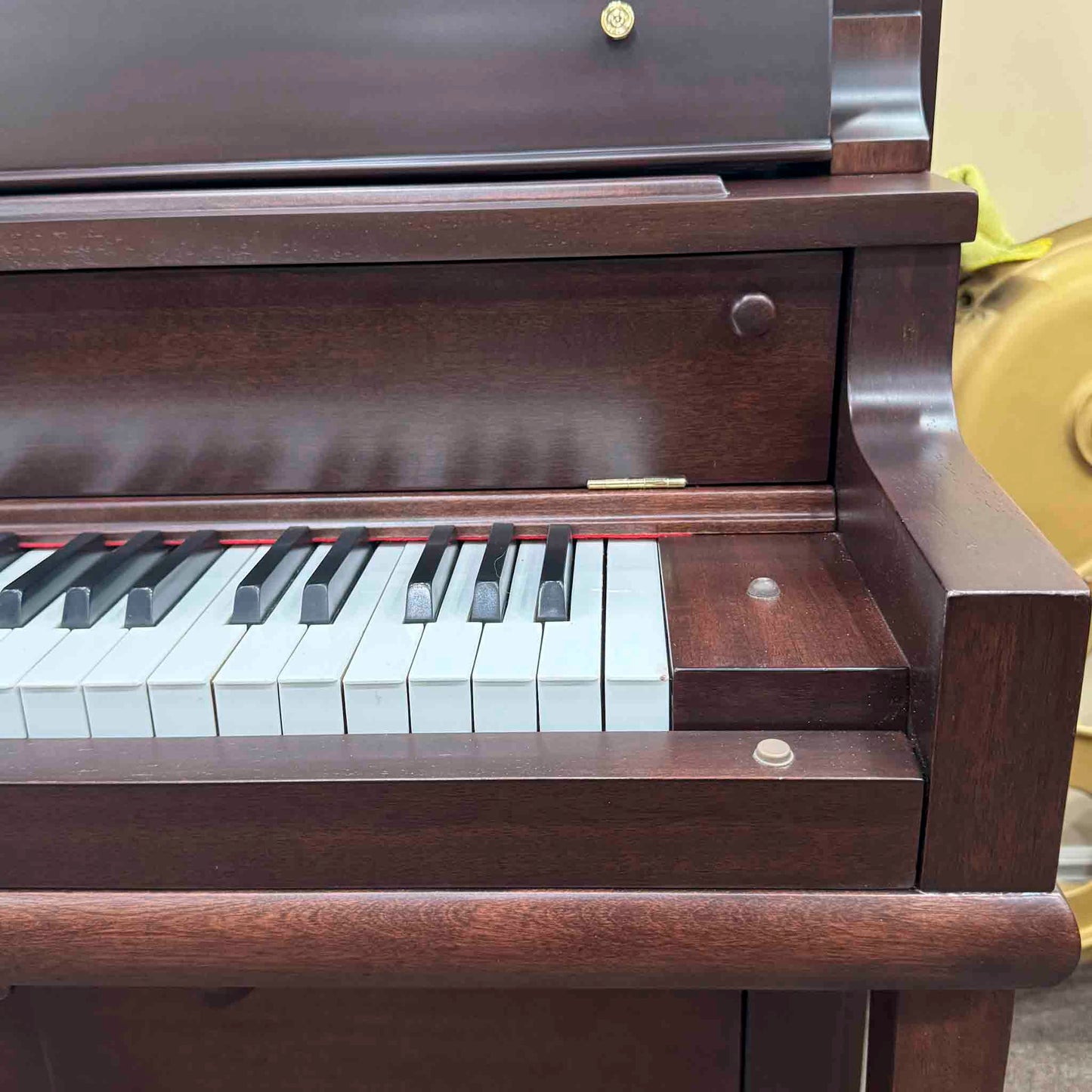 CURRENT SHOP WORK 1922 Gulbransen Wood Finish Commissioned Upright Vintage Player Piano