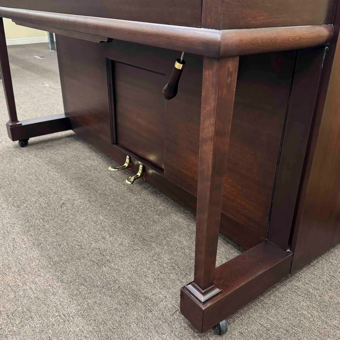 CURRENT SHOP WORK 1922 Gulbransen Wood Finish Commissioned Upright Vintage Player Piano