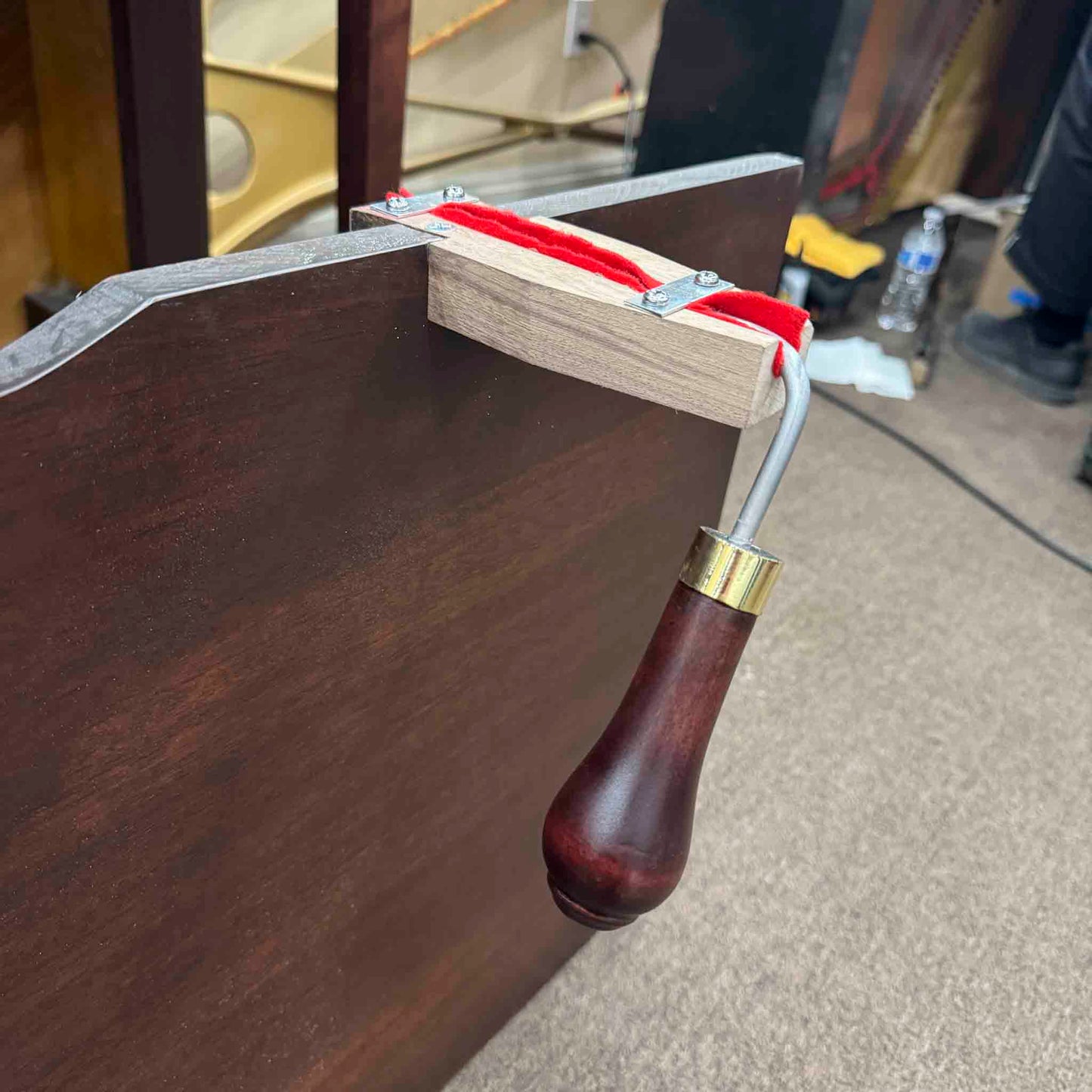 CURRENT SHOP WORK 1922 Gulbransen Wood Finish Commissioned Upright Vintage Player Piano