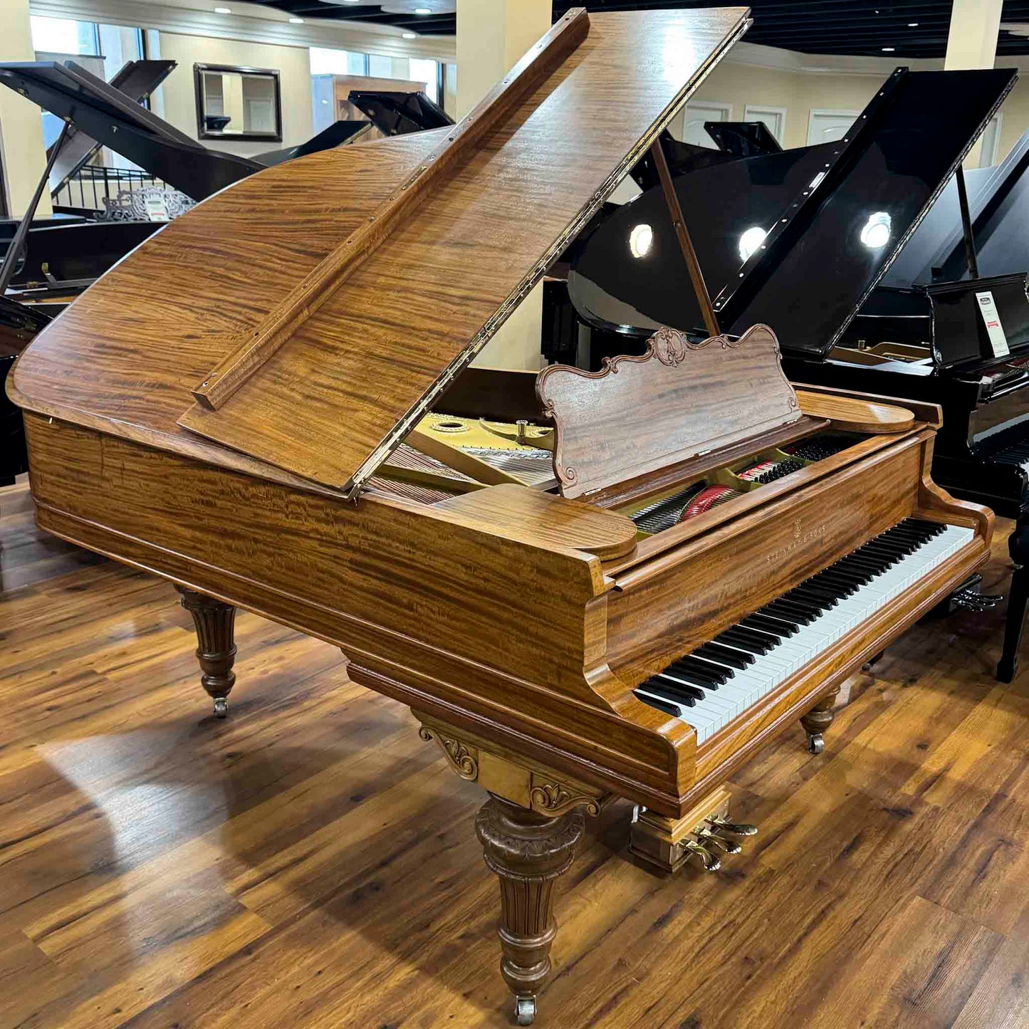1900 Steinway Model A 6' Art Case Wood Finish Grand Piano