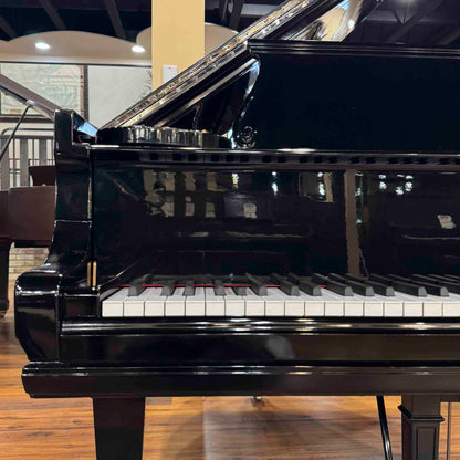 1906 Steinway 5'9" Polished Black Grand Piano - with QRS Self Playing System