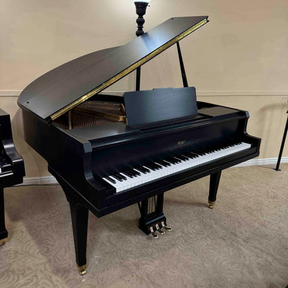 SOLD 1932 Apollo 4'9" Satin Black Baby Grand Piano
