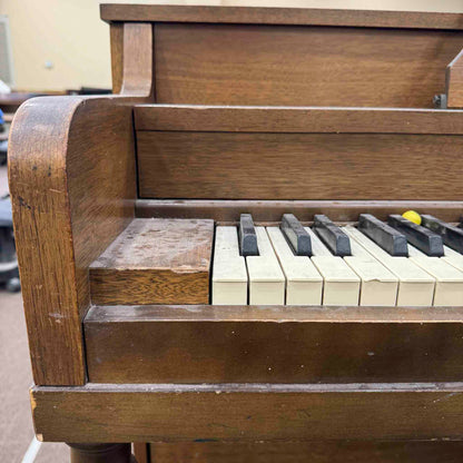 CURRENT SHOP WORK - 1967 Cable-Nelson 36" Wood Finish Commissioned Spinet Piano