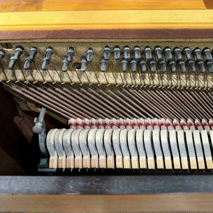 CURRENT SHOP WORK - 1967 Cable-Nelson 36" Wood Finish Commissioned Spinet Piano