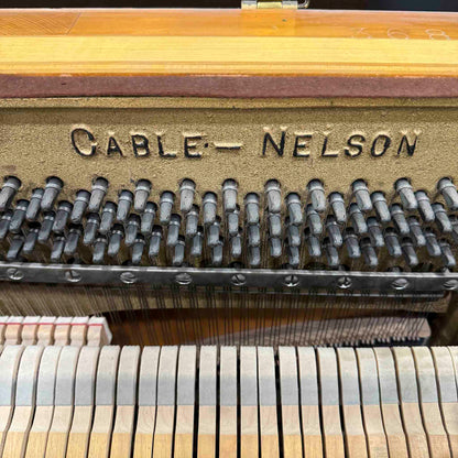 CURRENT SHOP WORK - 1967 Cable-Nelson 36" Wood Finish Commissioned Spinet Piano