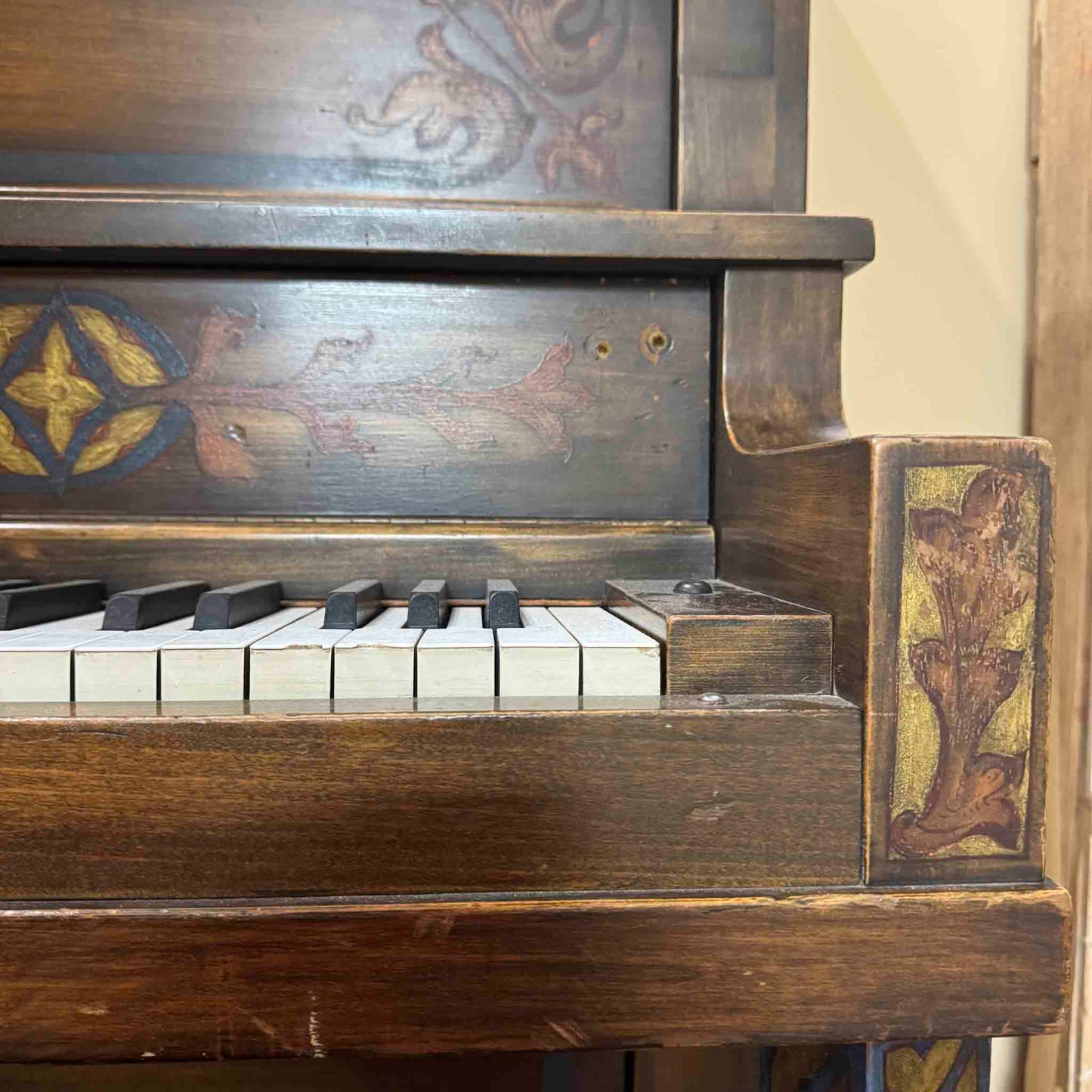 CURRENT SHOP WORK - 1926 Ellington 54" Wood Finish Commissioned Upright Piano