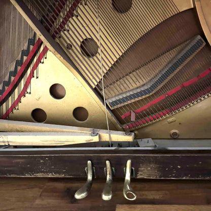 CURRENT SHOP WORK - 1926 Ellington 54" Wood Finish Commissioned Upright Piano