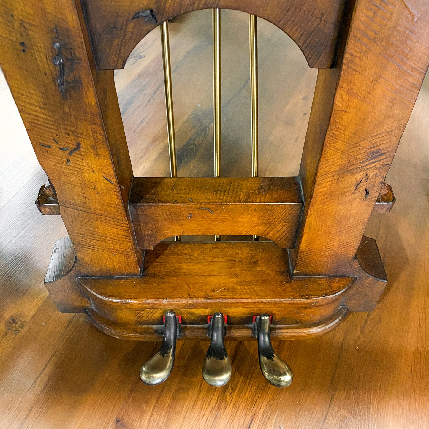 The WILDERNESS Grand Player Piano - One of A Kind Handcrafted Rustic Art Case