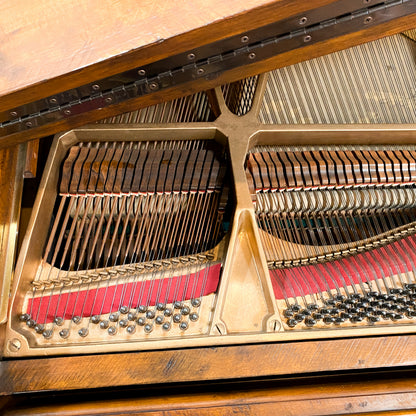 The WILDERNESS Grand Player Piano - One of A Kind Handcrafted Rustic Art Case
