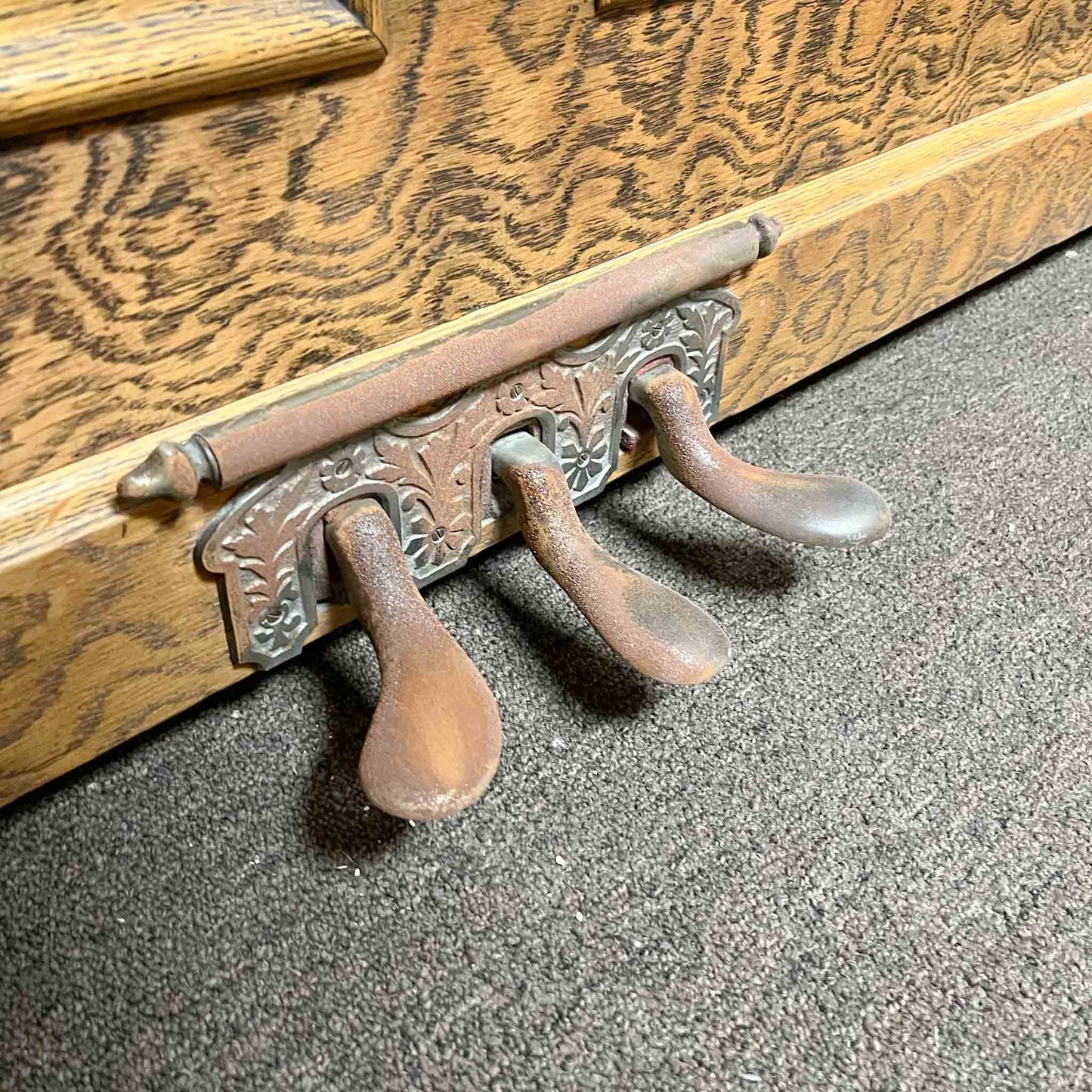 AVAILABLE TO RESTORE: CALL FOR CUSTOM PRICING - 1905 Kingsbury 56" Wood Finish Upright Piano