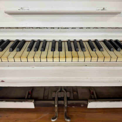 CURRENT SHOP WORK - 1911 Steinway 53" Wood Finish Commissioned Upright Piano