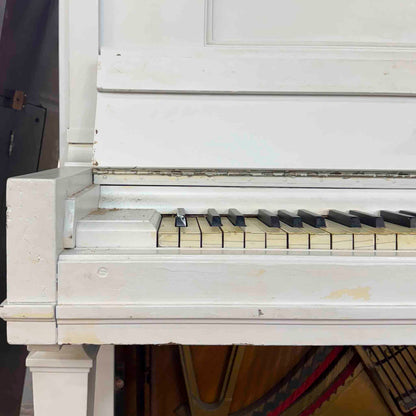 CURRENT SHOP WORK - 1911 Steinway 53" Wood Finish Commissioned Upright Piano