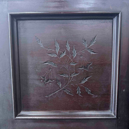 CURRENT SHOP WORK - 1890 Emerson 58" Wood Finish Commissioned Upright Piano