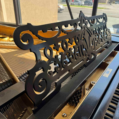 CURRENT SHOP WORK - 1888 Bechstein 7' Black Finish Commissioned Grand Piano