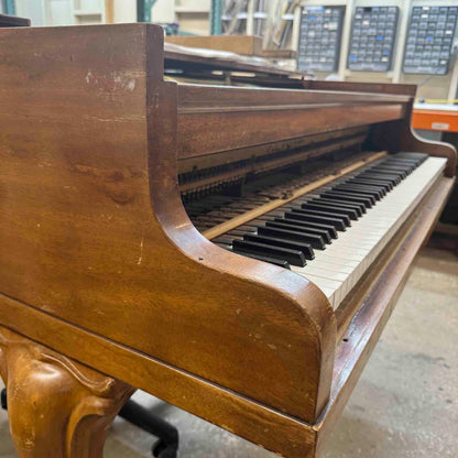 CURRENT SHOP WORK - 1920 Kimball 5'7" Wood Finish Commissioned Grand Piano