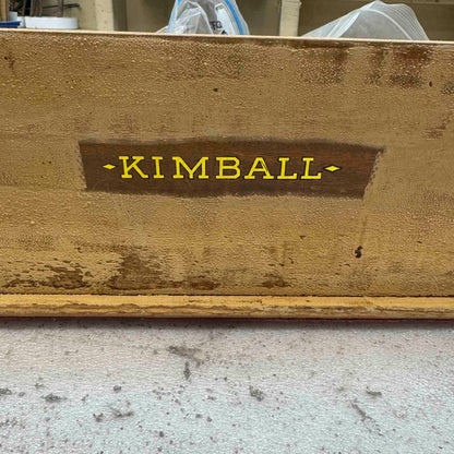 CURRENT SHOP WORK - 1920 Kimball 5'7" Wood Finish Commissioned Grand Piano
