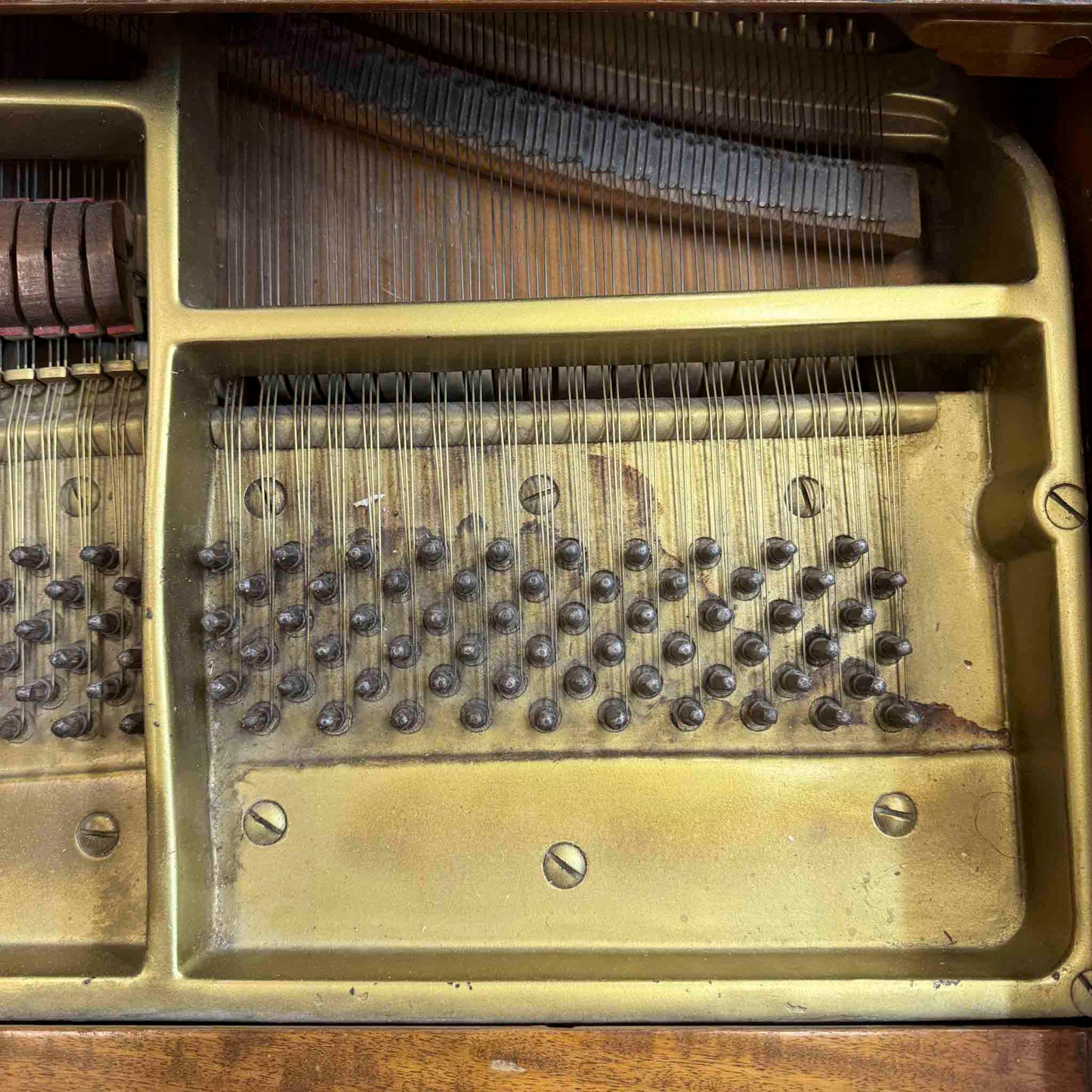CURRENT SHOP WORK - 1920 Kimball 5'7" Wood Finish Commissioned Grand Piano