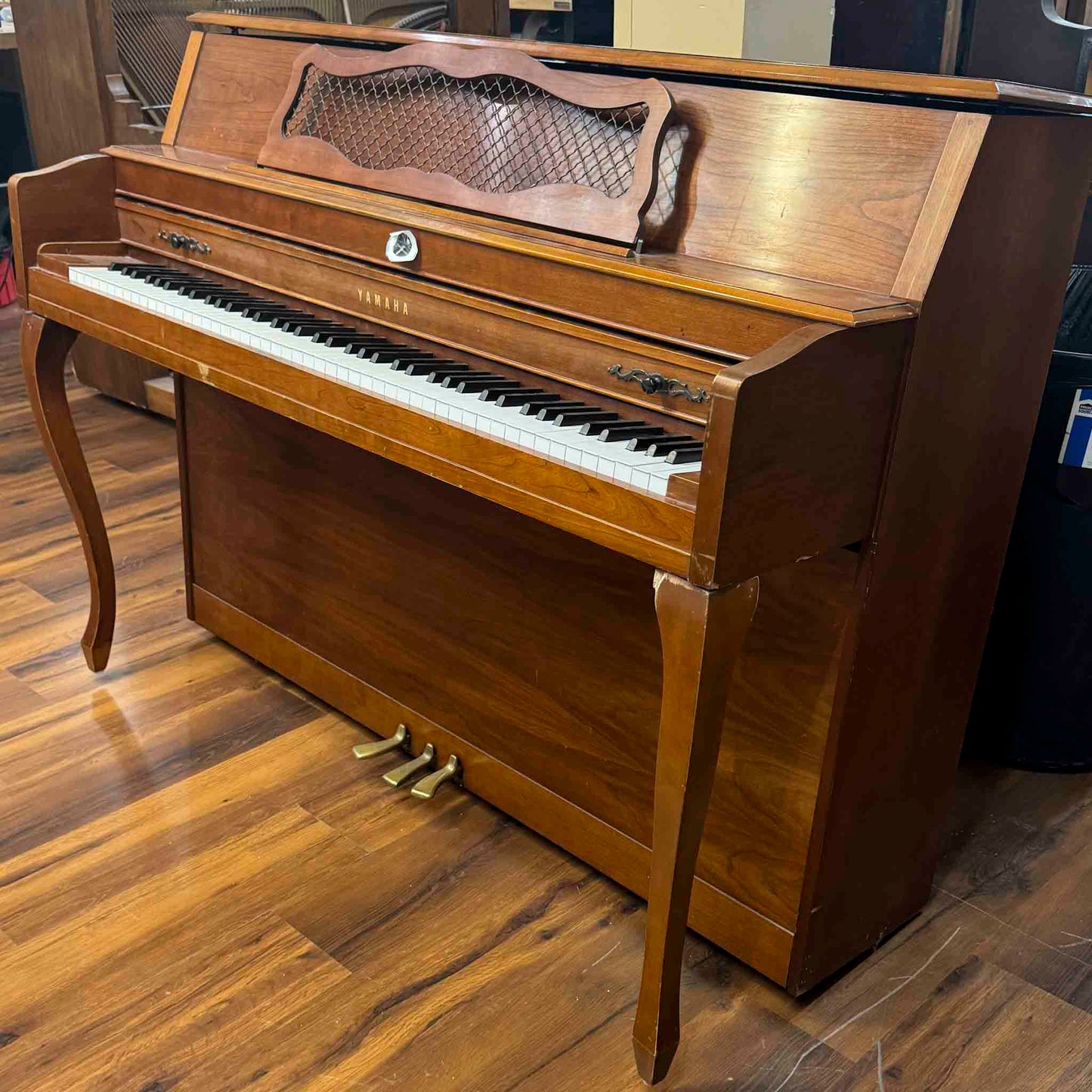 SOLD 1993 Yamaha M305 44" Wood Finish Commissioned Console Piano