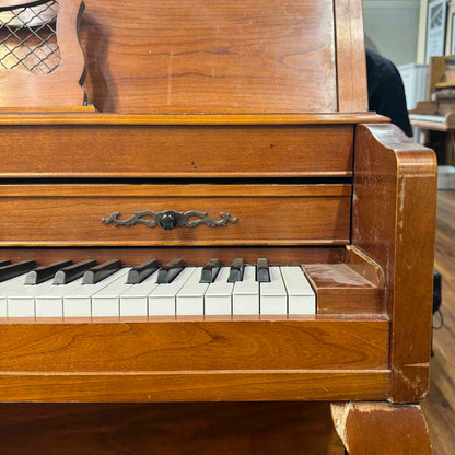 SOLD 1993 Yamaha M305 44" Wood Finish Commissioned Console Piano