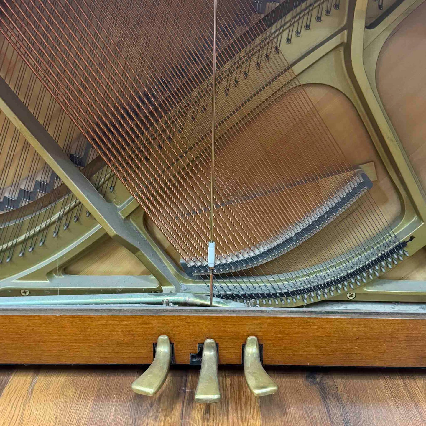 SOLD 1993 Yamaha M305 44" Wood Finish Commissioned Console Piano