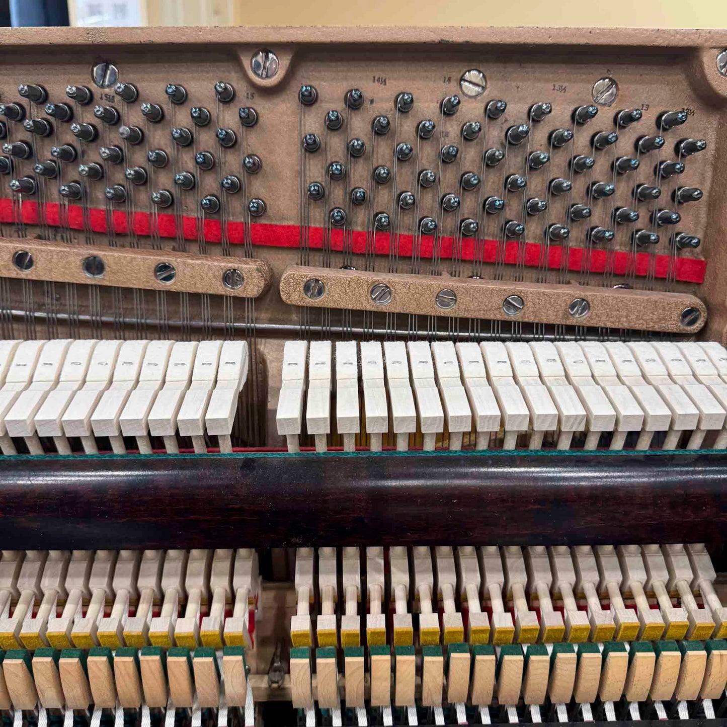SOLD 1957 Steinway & Sons 47" Satin Black Commissioned Studio Upright Piano
