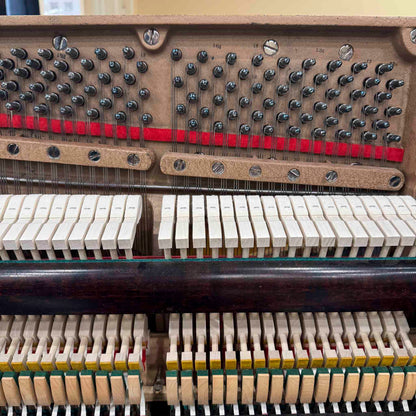SOLD 1957 Steinway & Sons 47" Satin Black Commissioned Studio Upright Piano